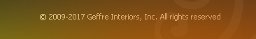 About Geffre Interiors